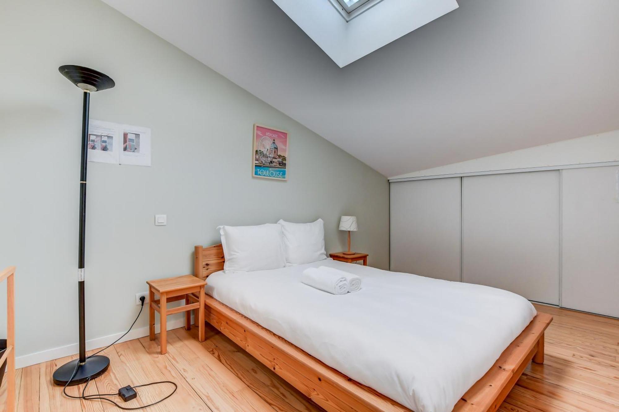 Duplex Tolosa - Pont-Neuf, Dome De La Grave, 2 Bdrs 85M2, Ac, Free Private Car Park - T3 85M2 Avec Clim, Parking Prive Gratuit Zewnętrze zdjęcie