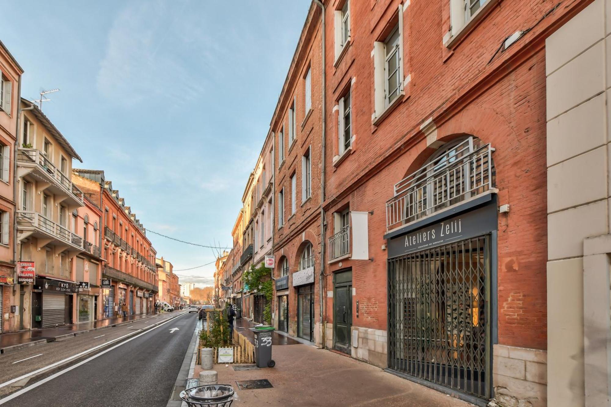 Duplex Tolosa - Pont-Neuf, Dome De La Grave, 2 Bdrs 85M2, Ac, Free Private Car Park - T3 85M2 Avec Clim, Parking Prive Gratuit Zewnętrze zdjęcie