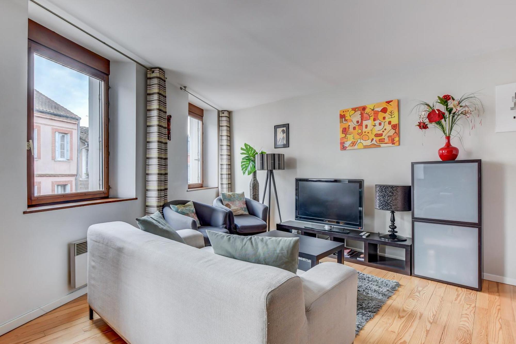 Duplex Tolosa - Pont-Neuf, Dome De La Grave, 2 Bdrs 85M2, Ac, Free Private Car Park - T3 85M2 Avec Clim, Parking Prive Gratuit Zewnętrze zdjęcie